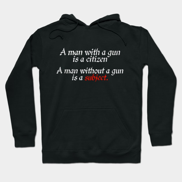 Citizen or Subject Hoodie by LedgeableDesigns